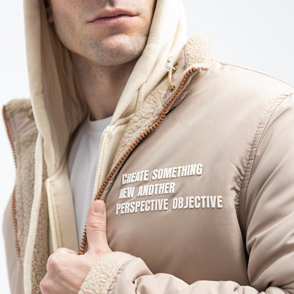 Double face Zip-Up Jacket