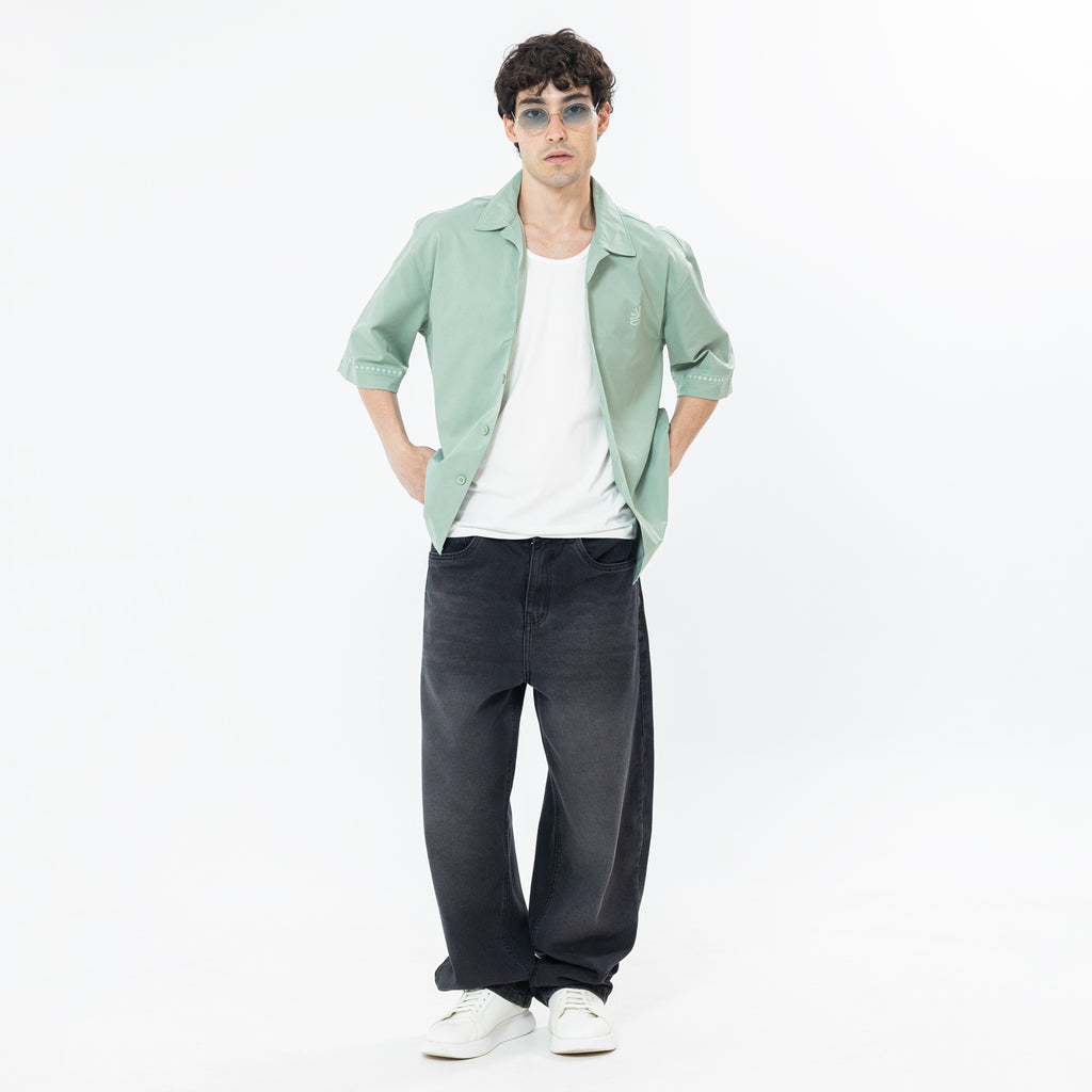 Shirt Gabardine Box Fit SH-579-S26