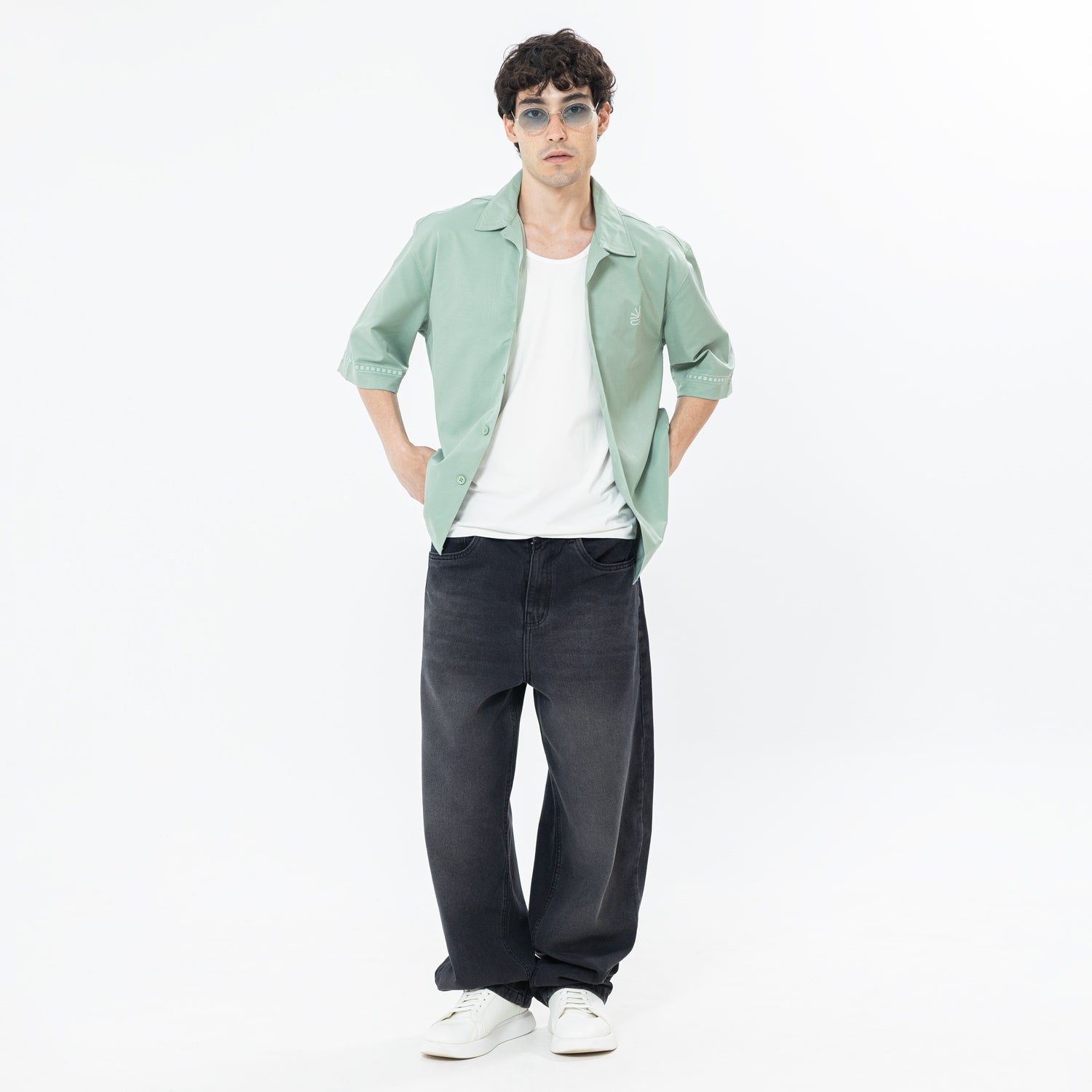 Shirt Gabardine Box Fit SH-579-S26