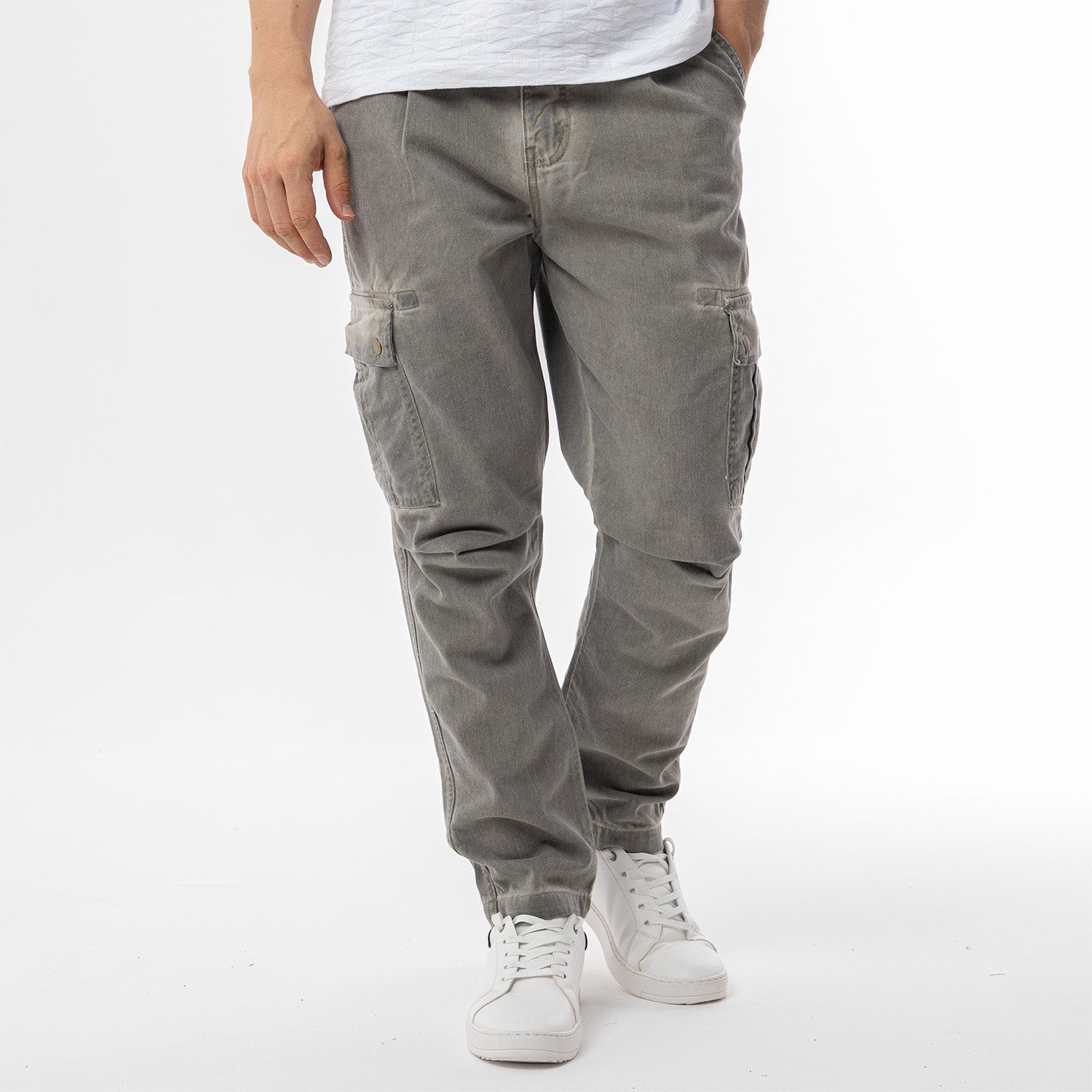 Pants Cargo Basic 2 Pockets-JO-546