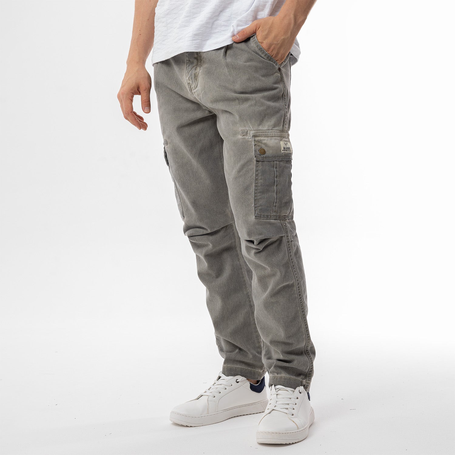 Pants Cargo Basic 2 Pockets-JO-546