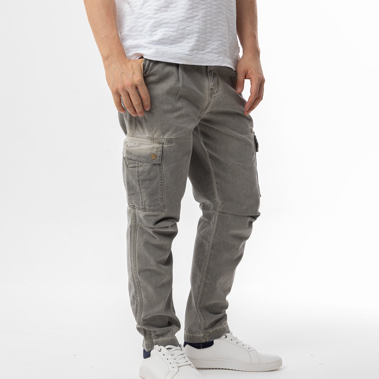 Pants Cargo Basic 2 Pockets-JO-546