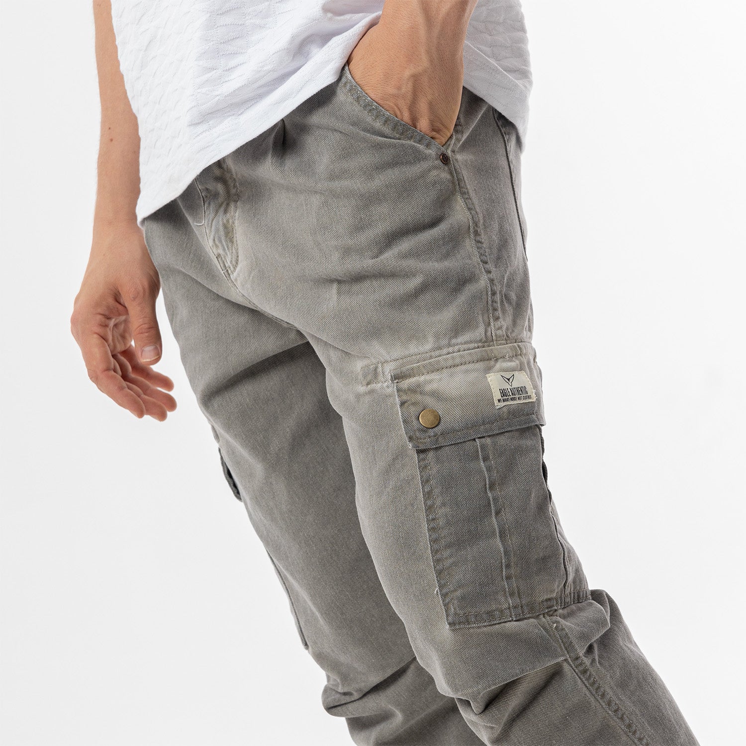 Pants Cargo Basic 2 Pockets-JO-546