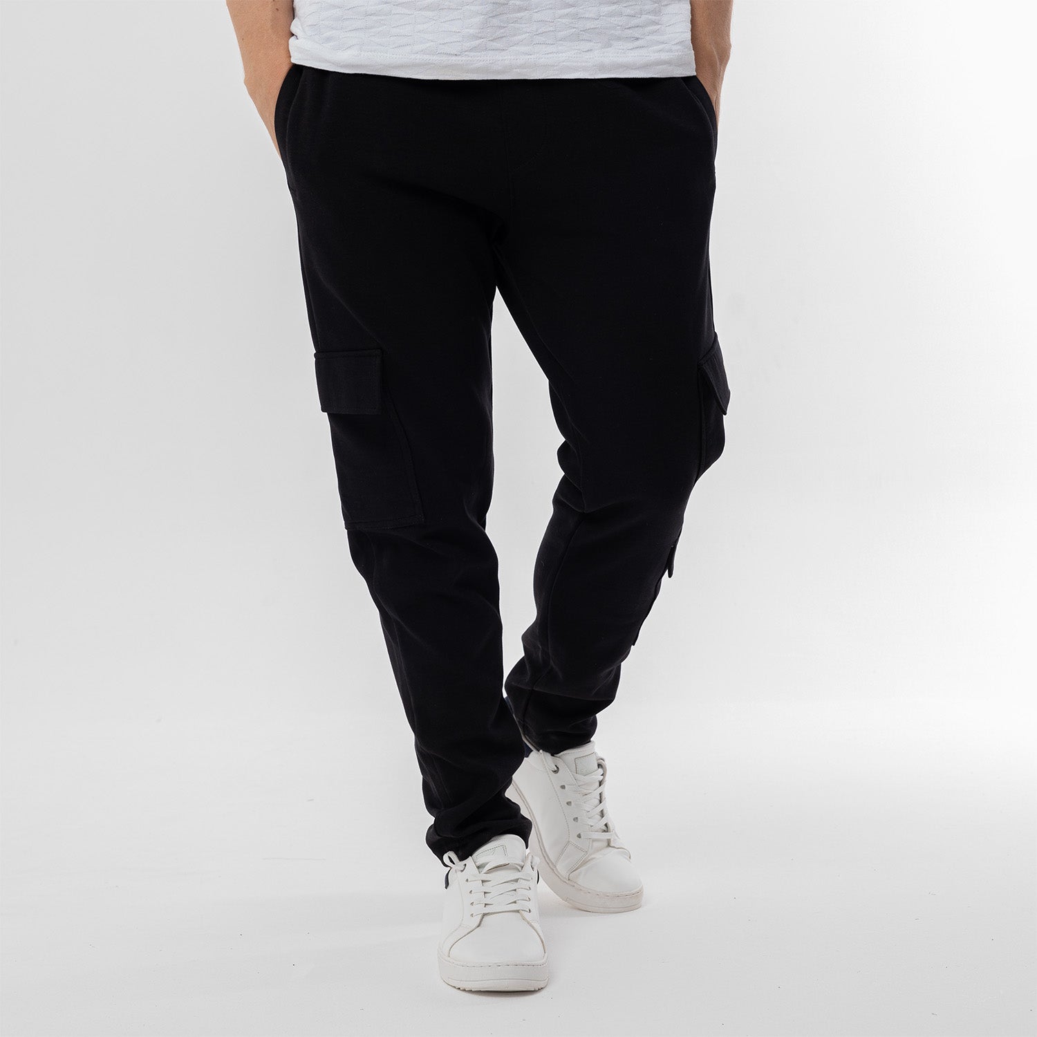 Sweatpants Cargo Basic 2 Pockets-SWP-918