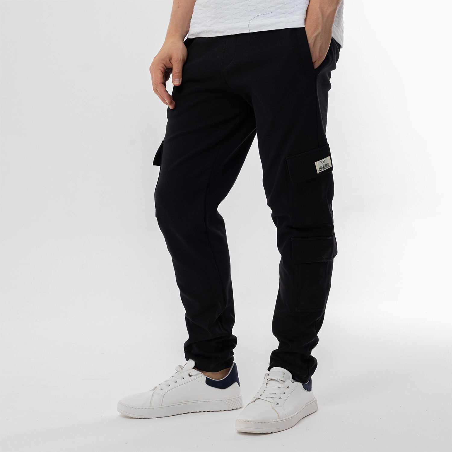 Sweatpants Cargo Basic 2 Pockets-SWP-918