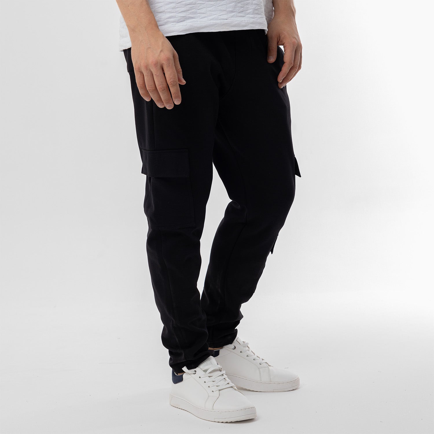 Sweatpants Cargo Basic 2 Pockets-SWP-918