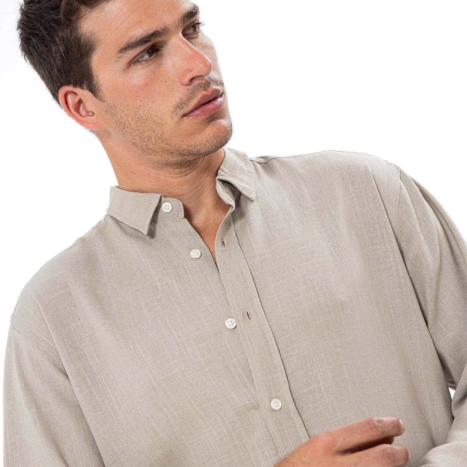 Shirt L/S Basic SH-504 S25 Secondary image