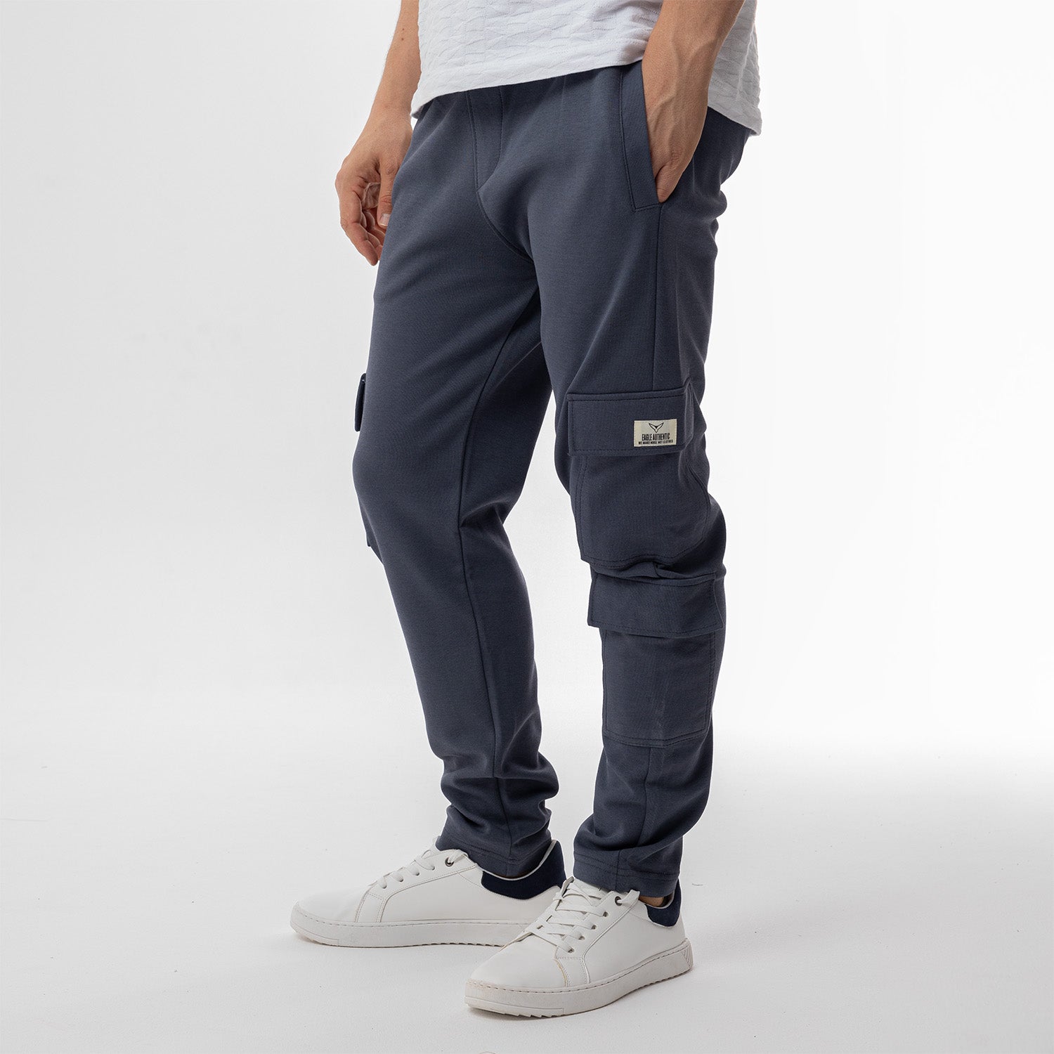 Sweatpants Cargo Basic 2 Pockets-SWP-918