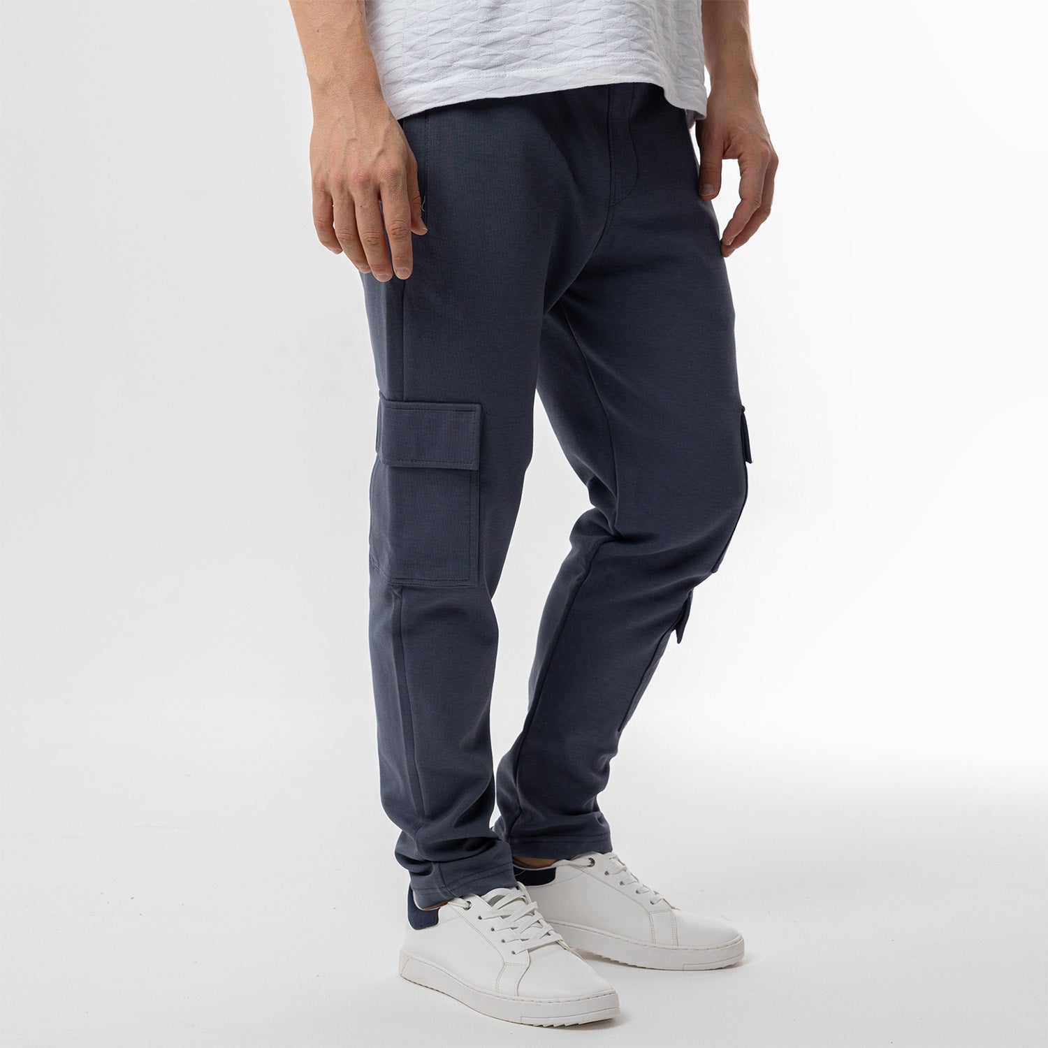 Sweatpants Cargo Basic 2 Pockets-SWP-918