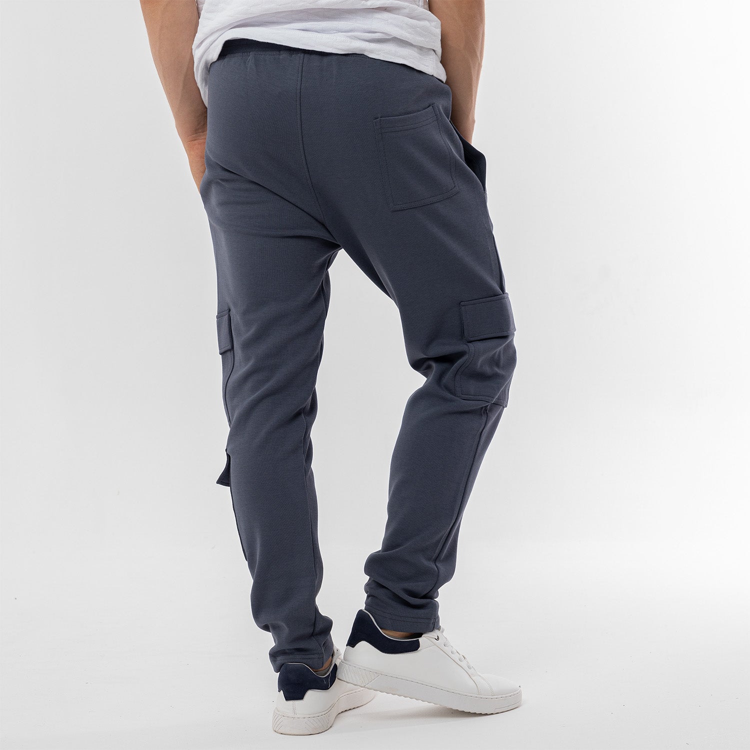 Sweatpants Cargo Basic 2 Pockets-SWP-918