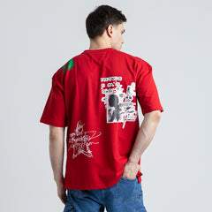 T.Shirt R Over Size Printed TR-070-S25
