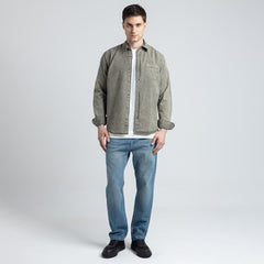 قميص أساسي L/S بجيب واحد - SH-206