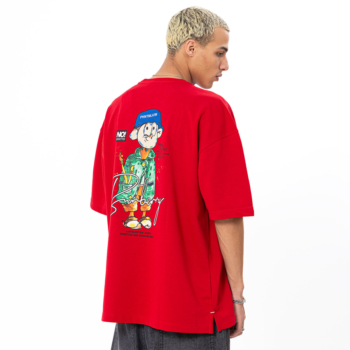T.Shirt R Over Size Printed TR-054-S25 Main image