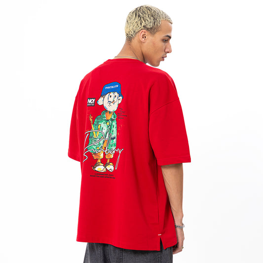 T.Shirt R Over Size Printed TR-054-S25