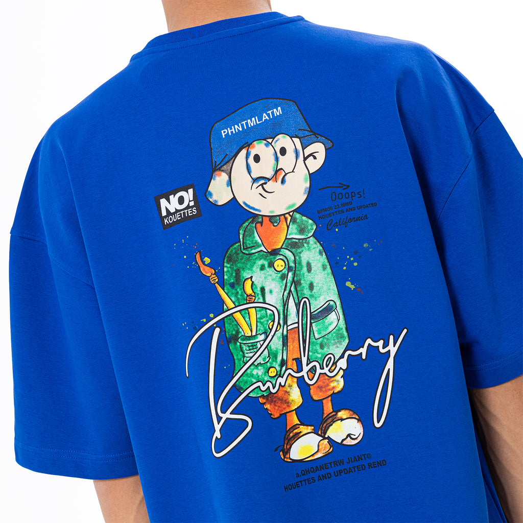 T.Shirt R Over Size Printed TR-054-S25