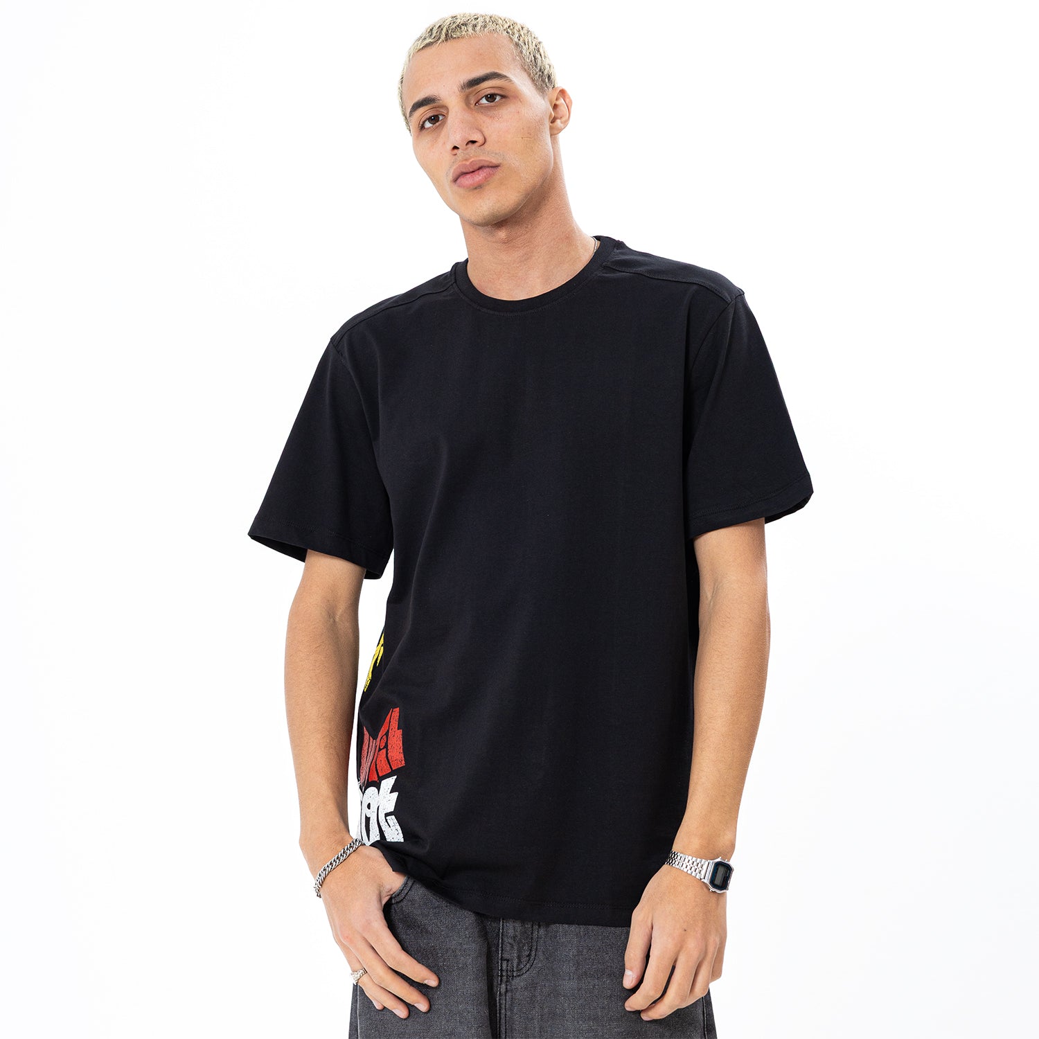 T Shirt R Relaxed Printed TR-130-S25 Secondary image