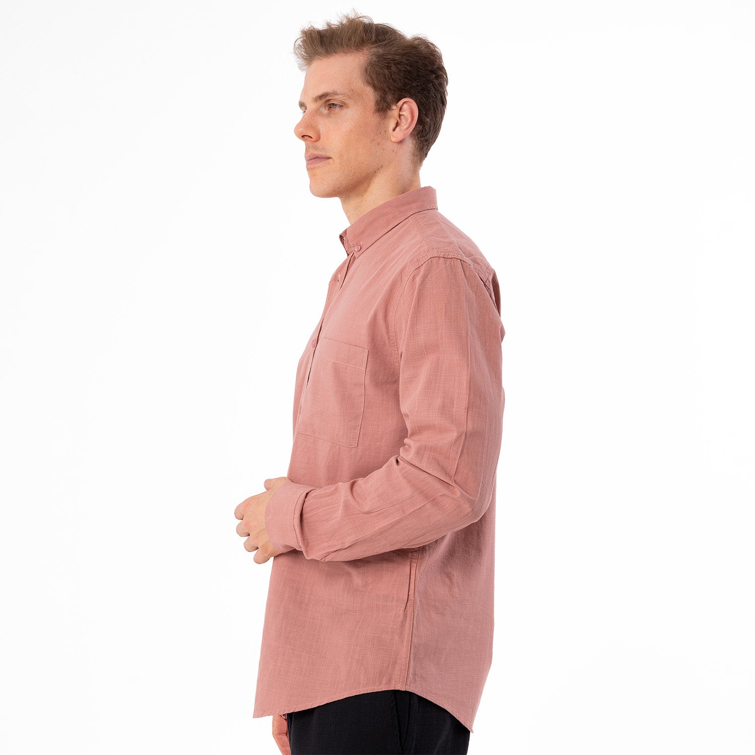 Shirt L/S Basic-SH-365