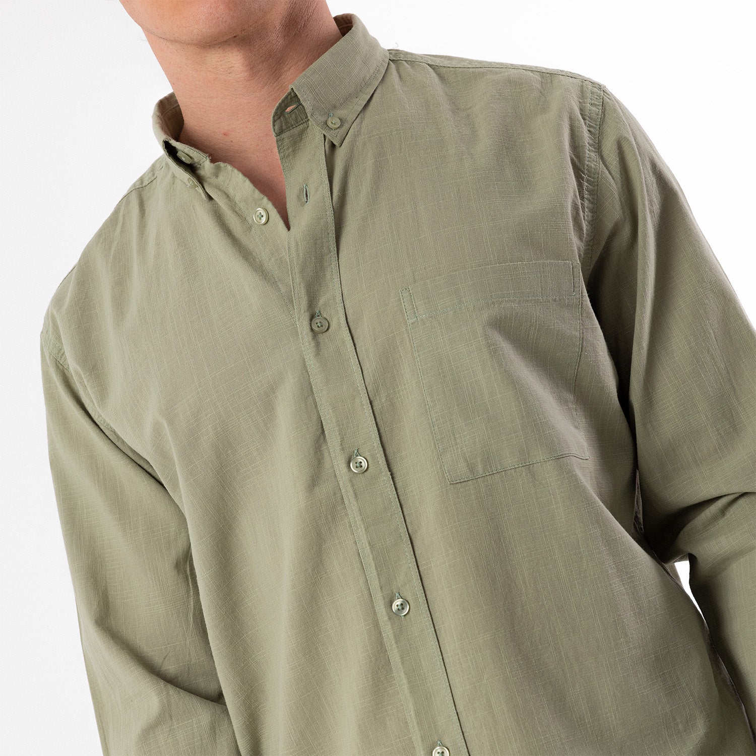 Shirt L/S Basic-SH-365