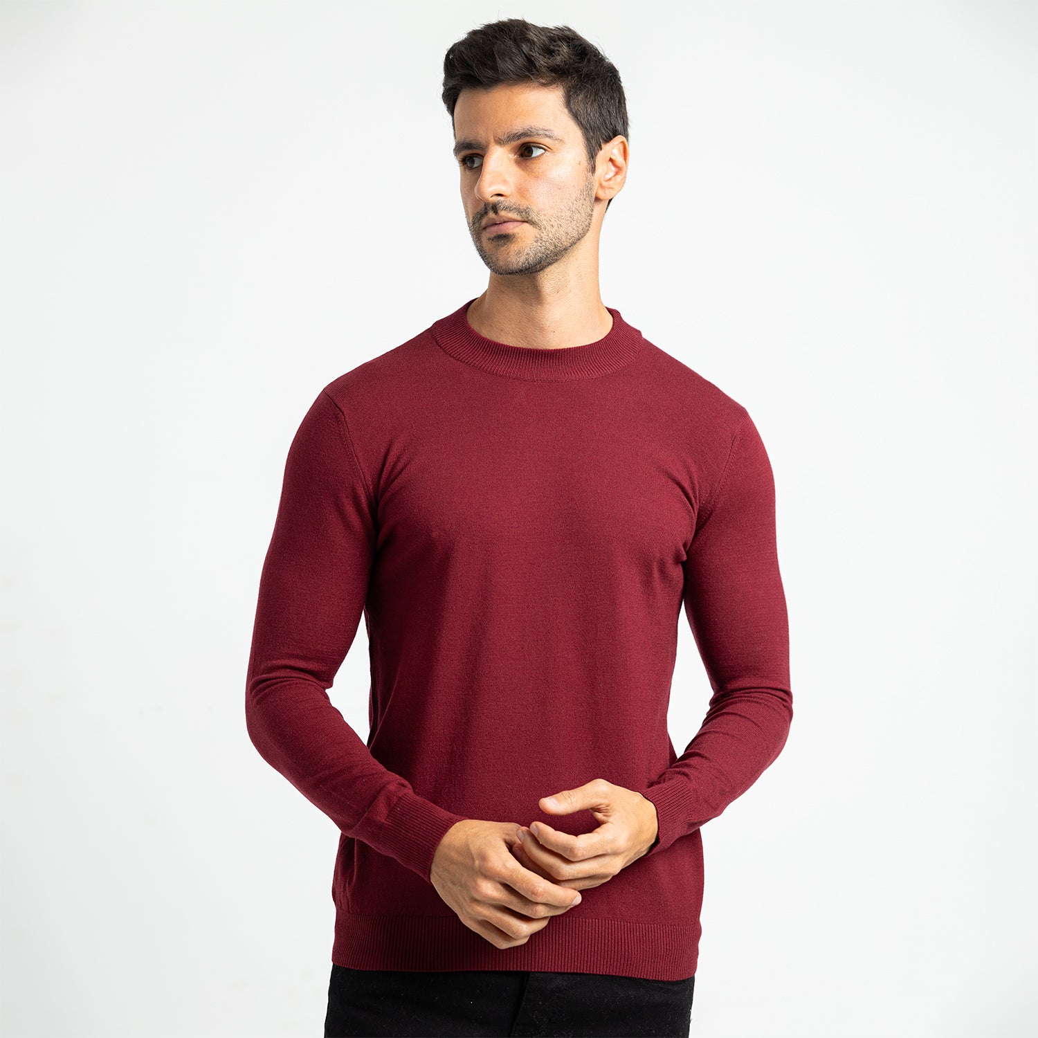 Pullover Half Neck Basic-WA-1-W25