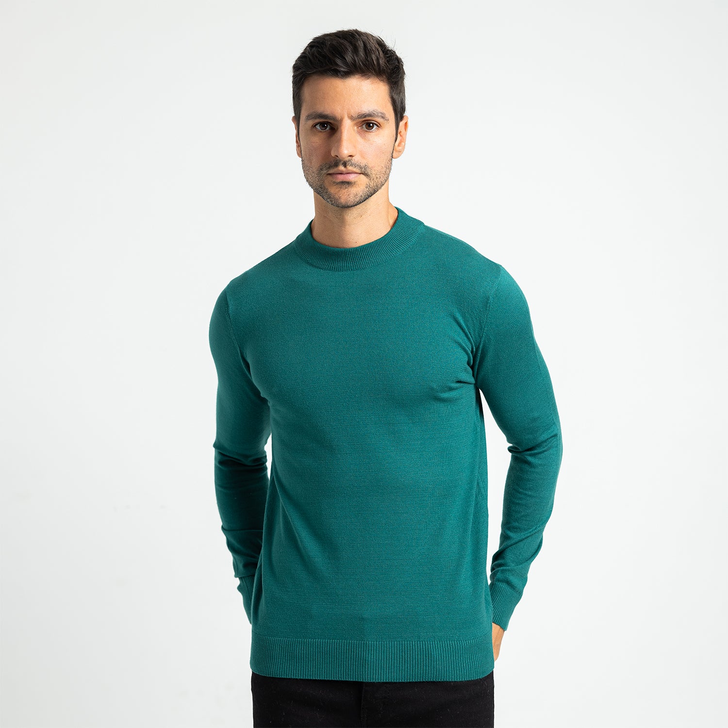 Pullover Half Neck Basic-WA-1-W25