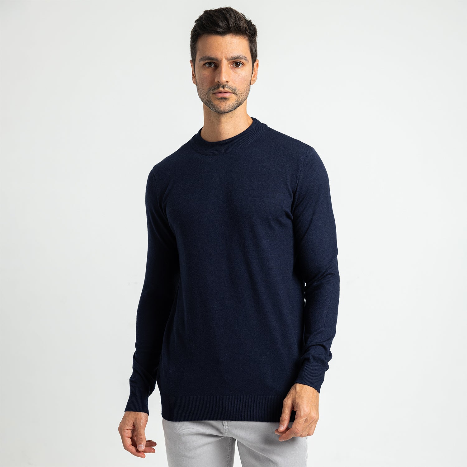 Pullover Half Neck Basic-WA-1-W25