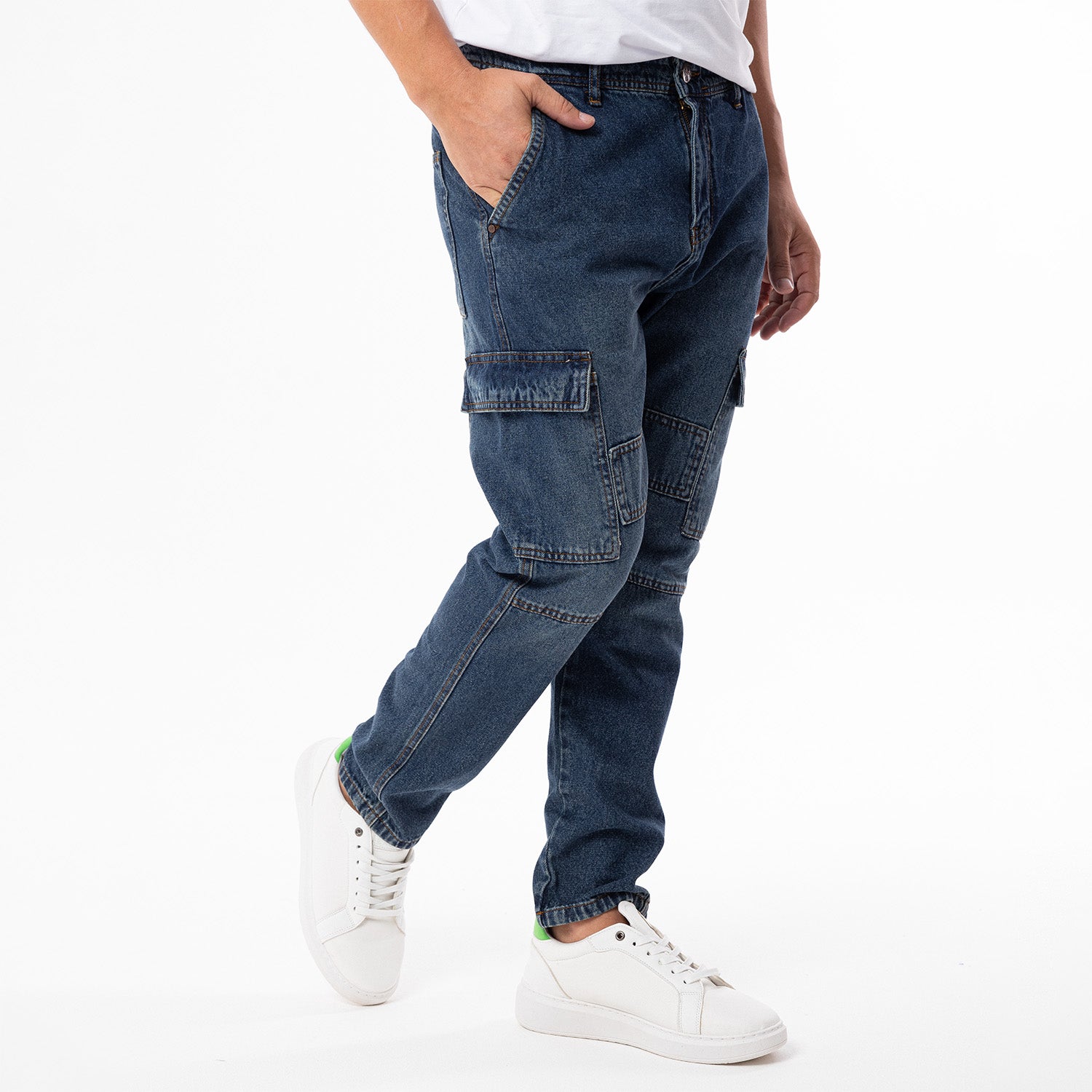 Jeans Cargo Cut & Saw-JO-528