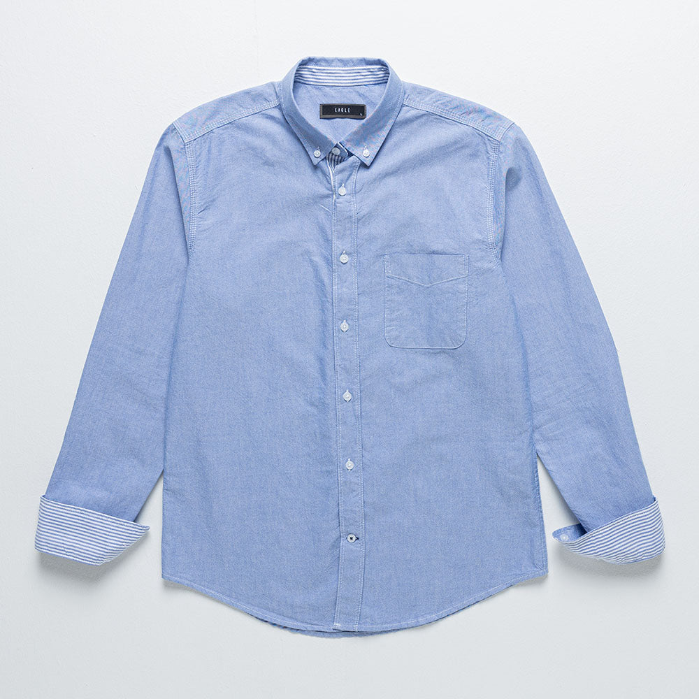 Shirt L/S Basic 1 Pocket-SH-304