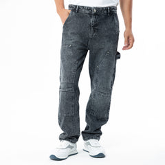 Jeans Wide Leg Cut & Saw-JN-566