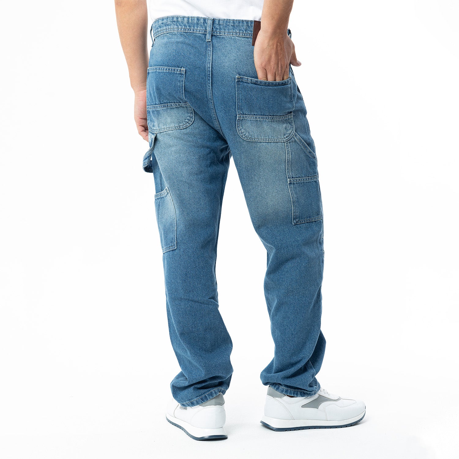 Jeans Wide Leg Cut & Saw-JN-566