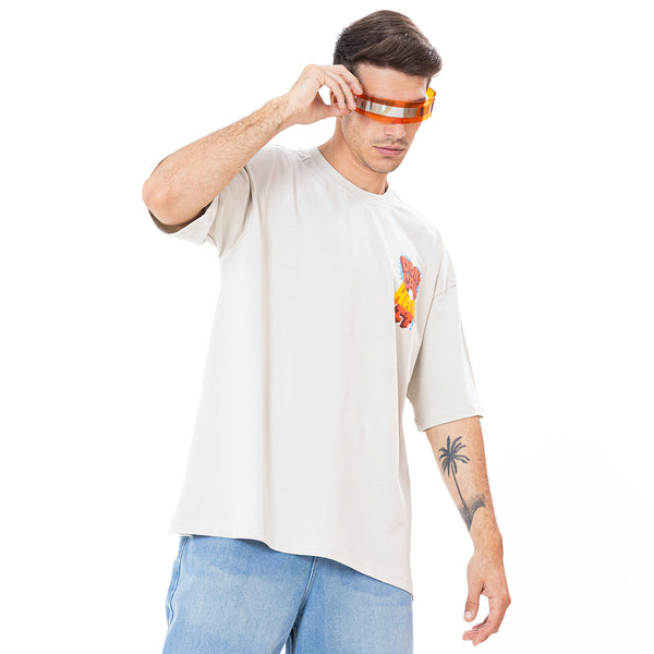 T Shirt R OVER SIZE Printed TR-146-S25