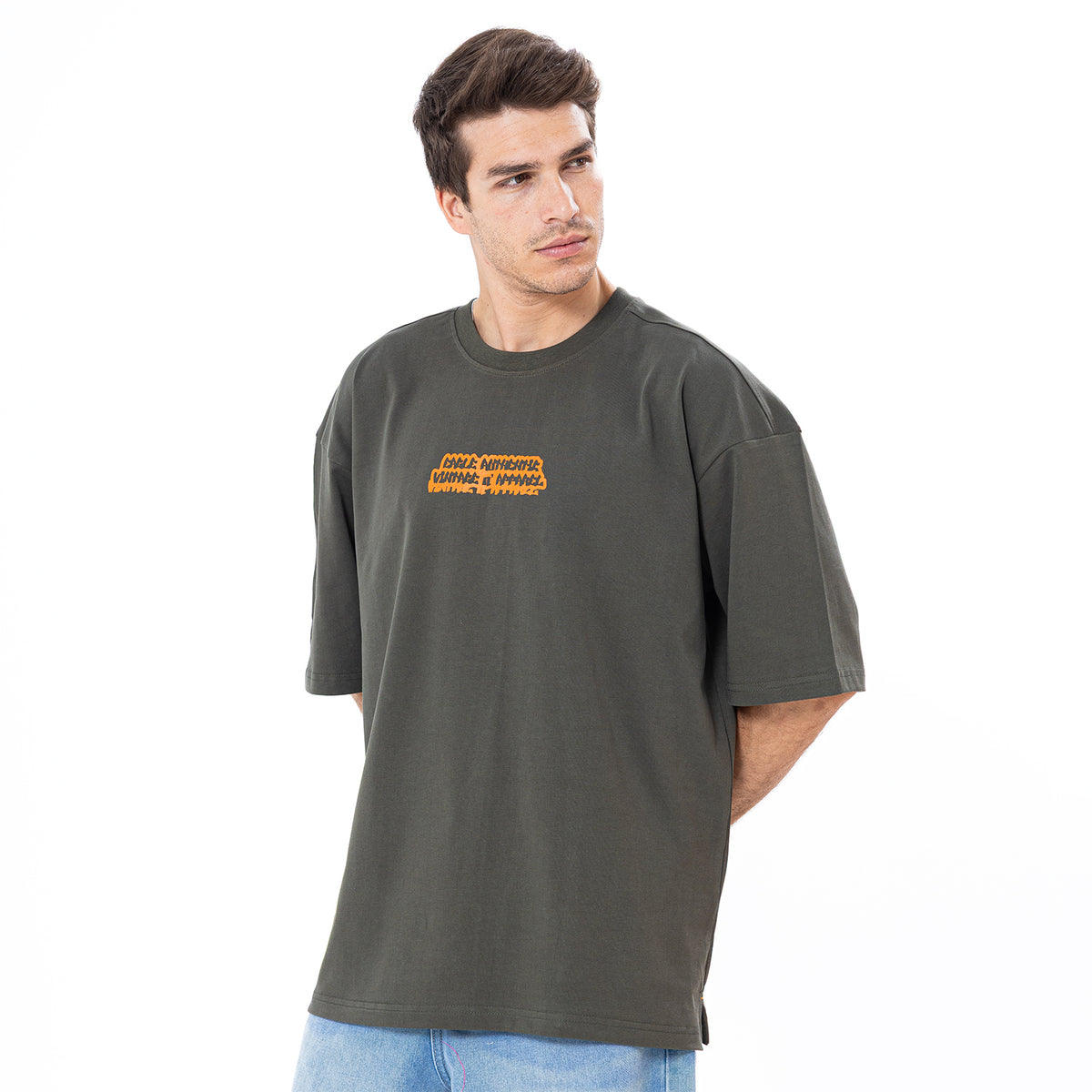 T Shirt R OVER SIZE Printed TR-147-S25