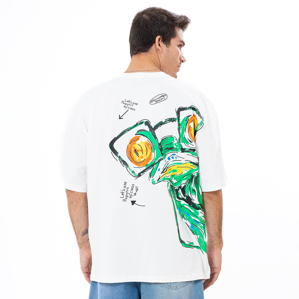 T Shirt R OVER SIZE Printed TR-143-S25