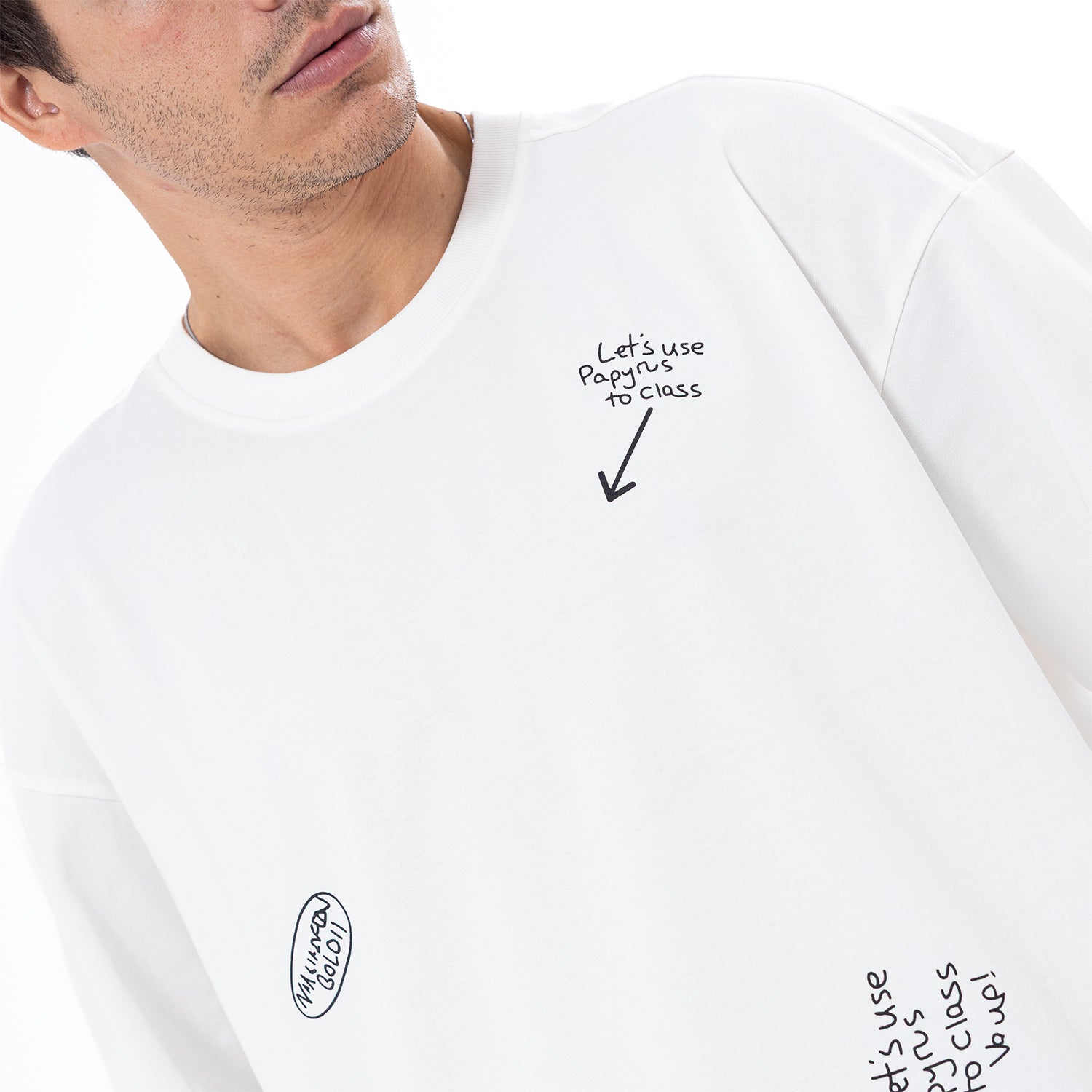 T Shirt R OVER SIZE Printed TR-143-S25