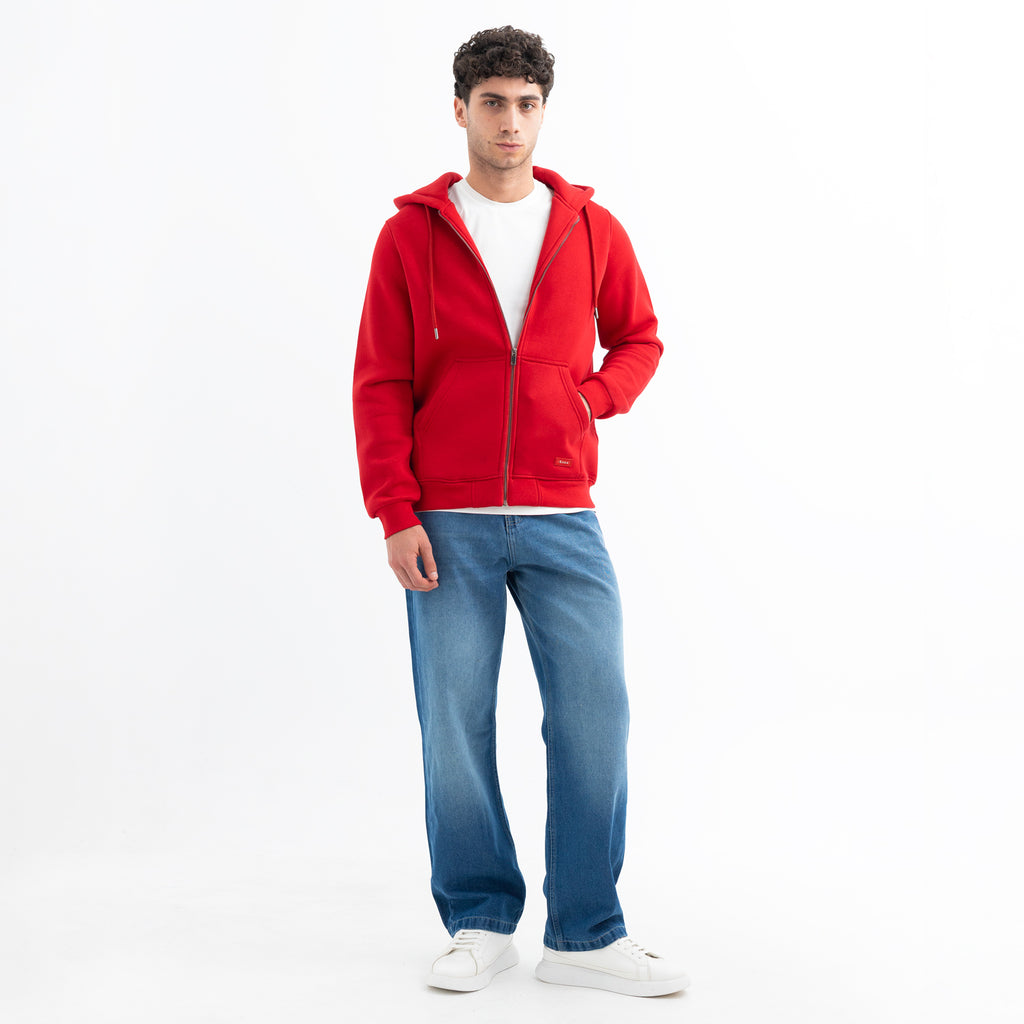 Sweatshirt Zipper Hoodie Basic SWS-000367-W27