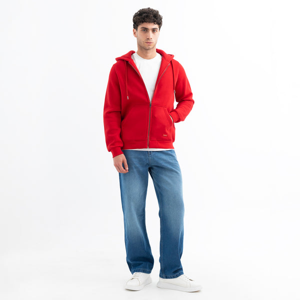 Sweatshirt Zipper Hoodie Basic SWS-000367-W27
