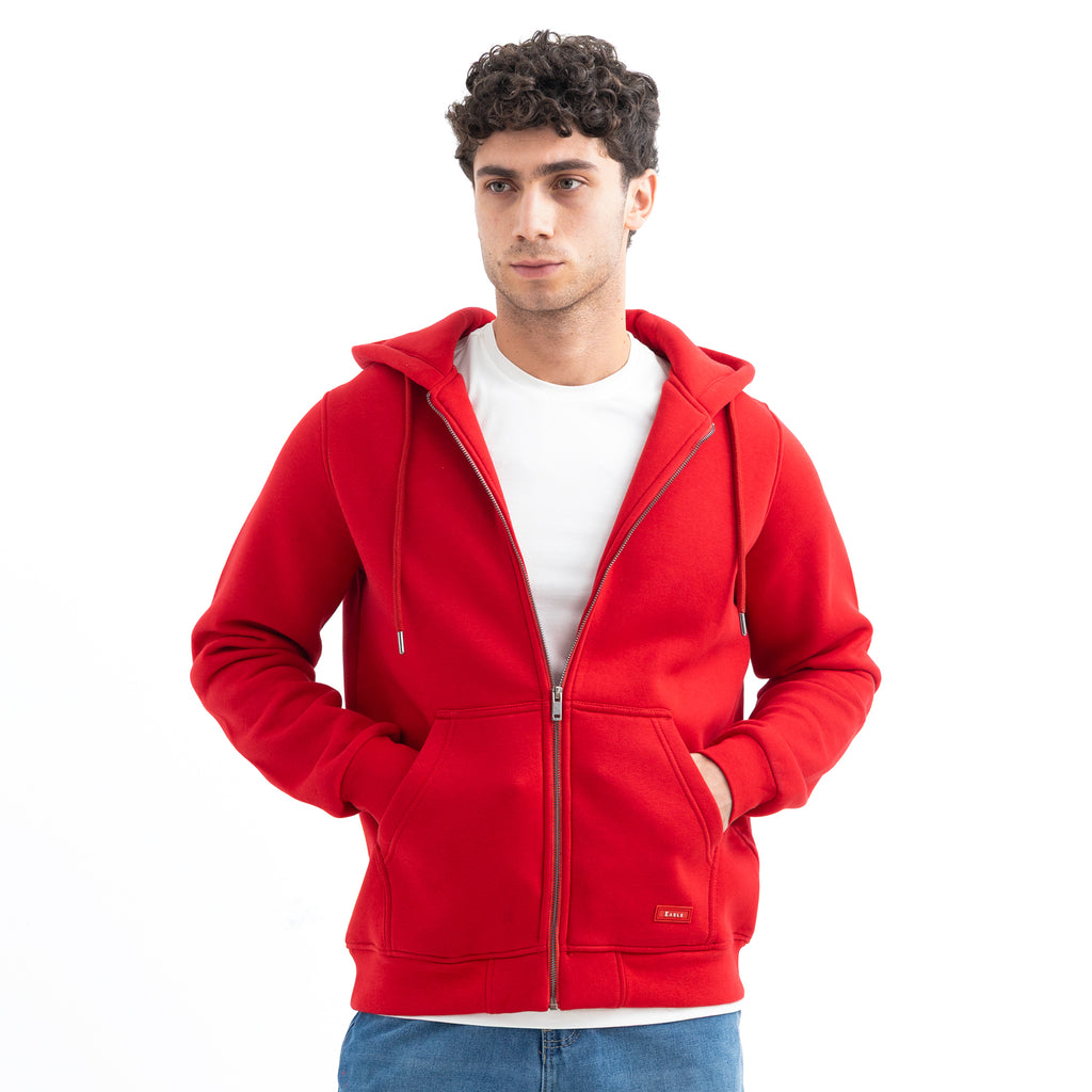Sweatshirt Zipper Hoodie Basic SWS-000367-W27