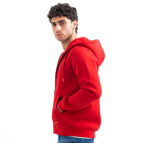Sweatshirt Zipper Hoodie Basic SWS-000367-W27