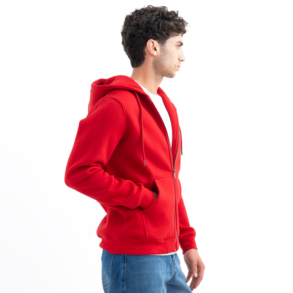 Sweatshirt Zipper Hoodie Basic SWS-000367-W27