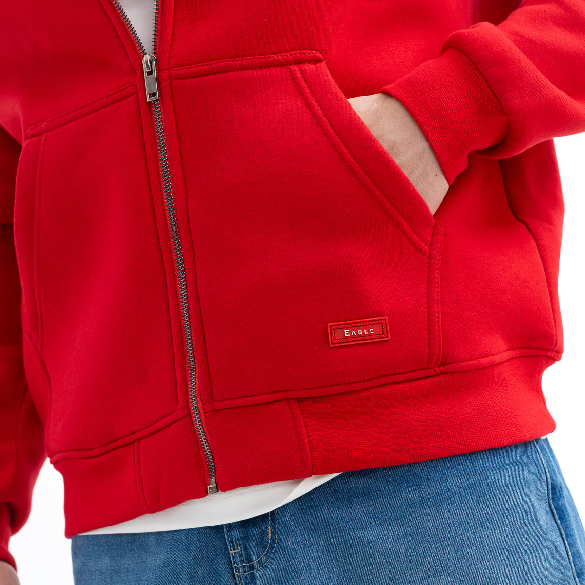 Sweatshirt Zipper Hoodie Basic SWS-000367-W27