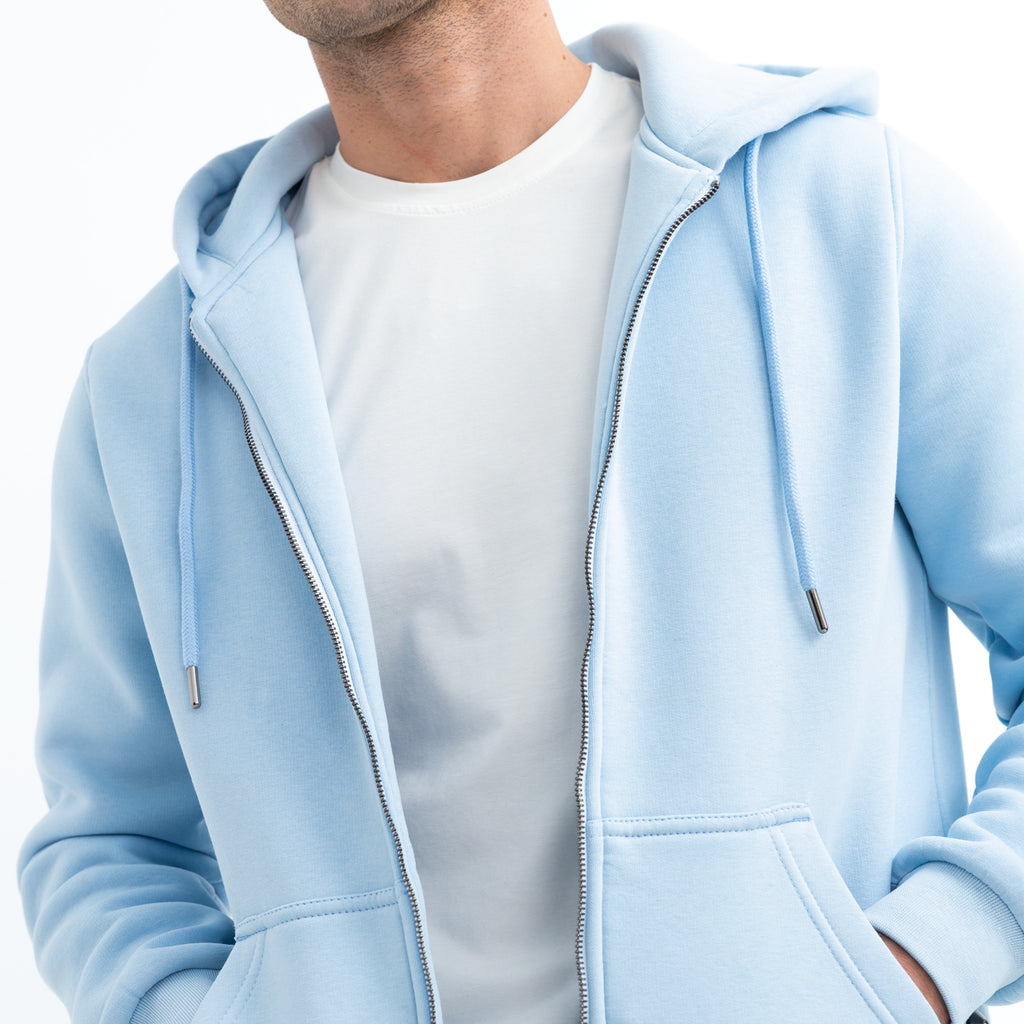Sweatshirt Zipper Hoodie Basic SWS-000367-W27