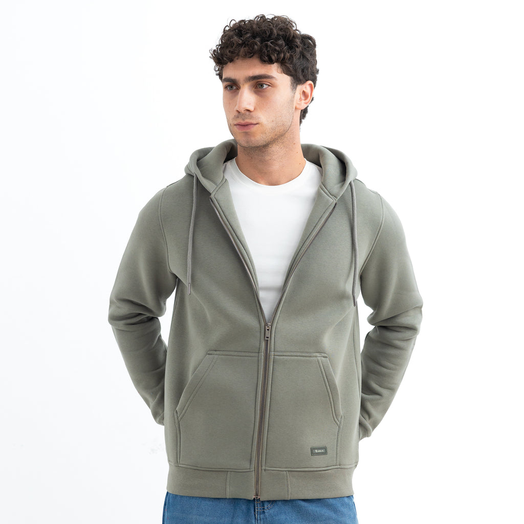 Sweatshirt Zipper Hoodie Basic SWS-000367-W27