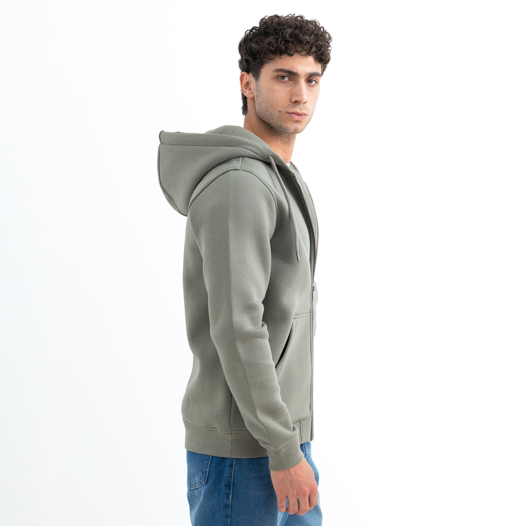 Sweatshirt Zipper Hoodie Basic SWS-000367-W27