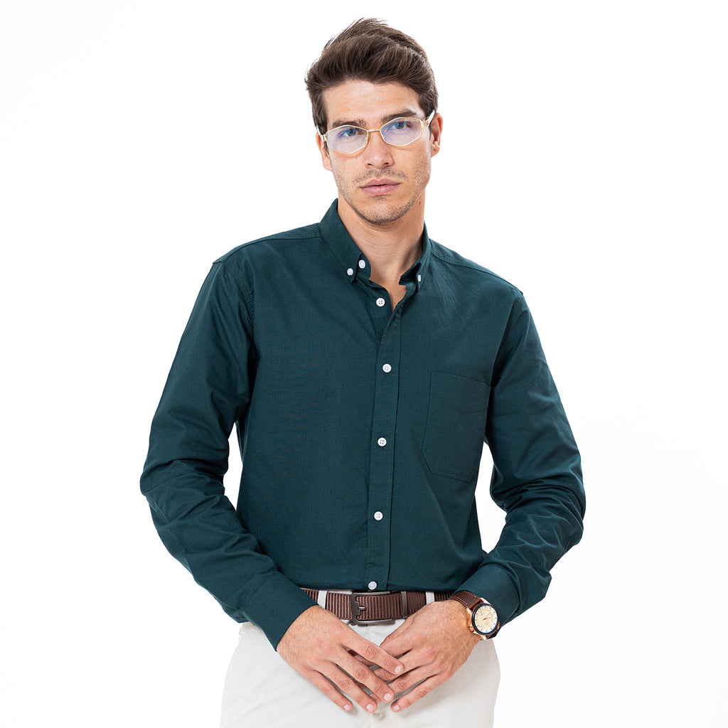 Shirt L/S Basic 1 Pocket SH-550-S26