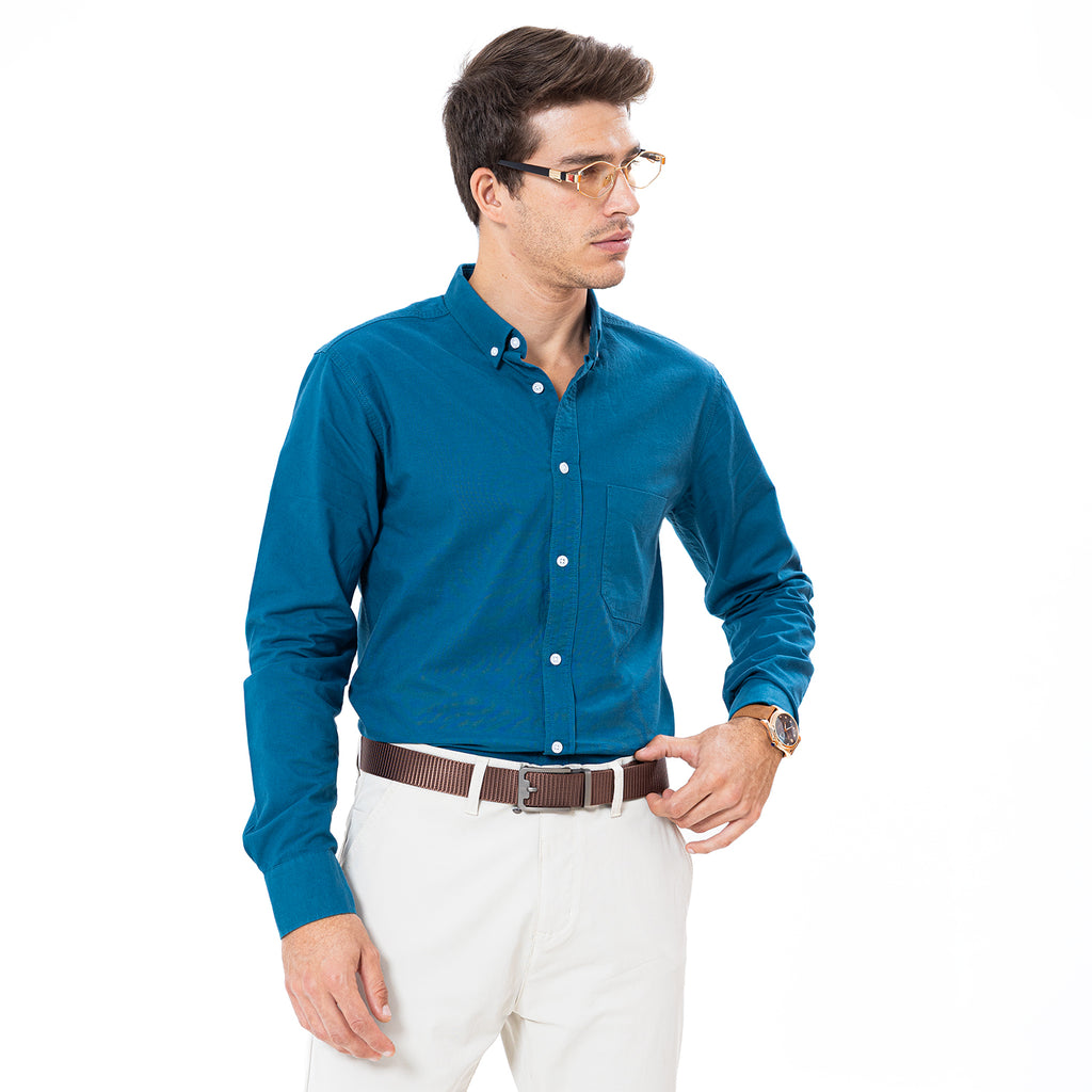 Shirt L/S Basic 1 Pocket SH-550-S26