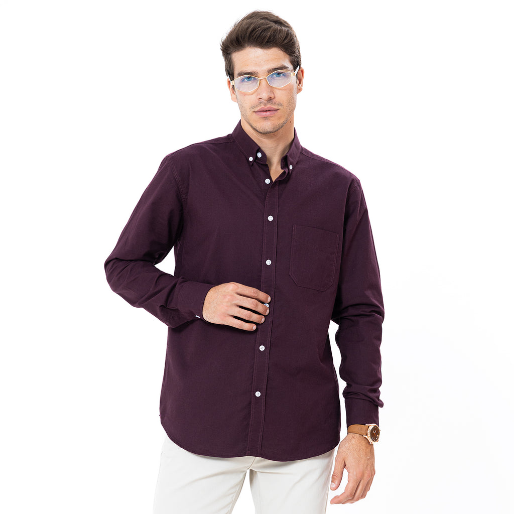 Shirt L/S Basic 1 Pocket SH-550-S26