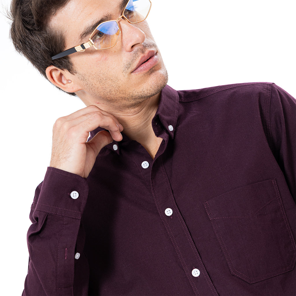 Shirt L/S Basic 1 Pocket SH-550-S26