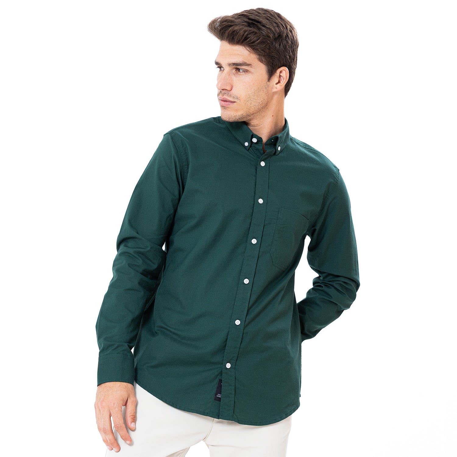 Shirt L/S Basic 1 Pocket SH-550-S26