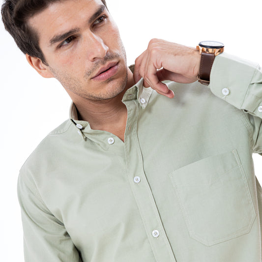 Shirt L/S Basic 1 Pocket SH-550-S26