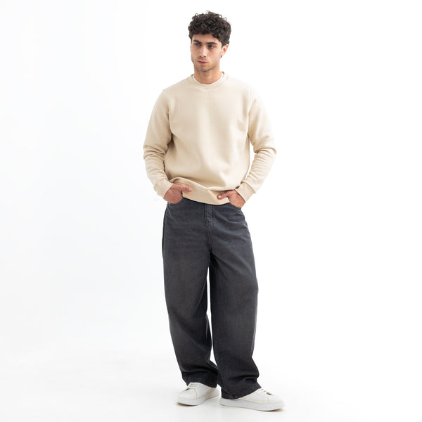 Sweatshirt Round Basic SWS-000356-W27