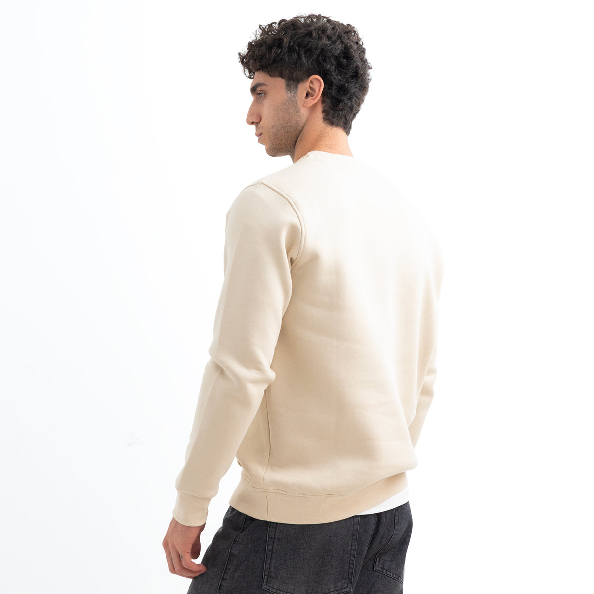 Sweatshirt Round Basic SWS-000356-W27